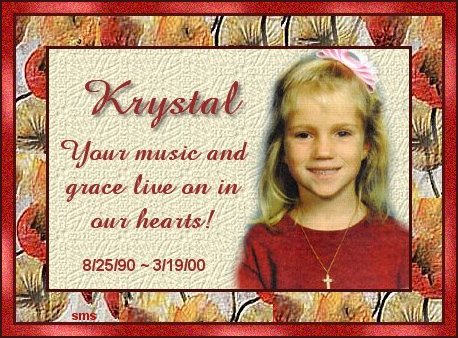 In Loving Memory Of Krystal Steadman
