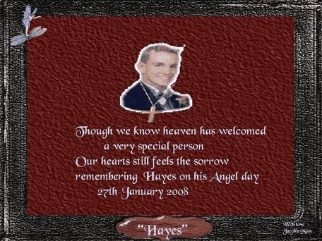 Gift for Hayes